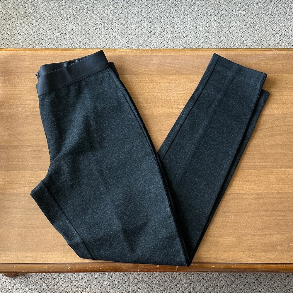 J. Crew Pixie Size 8 Regular Charcoal Leggings - image 1